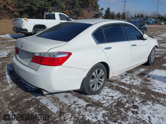✅ 2014 Honda Accord LX • VIN: 1HGCR2F38EA055668 • Лот: 44186856. Опубликован ранее на IAAI с пробегом 130 654 миль. Бесплатный доступ к архиву аукционных продаж из США и подробный отчёт об истории автомобиля на DreamBid. Изображение 4.