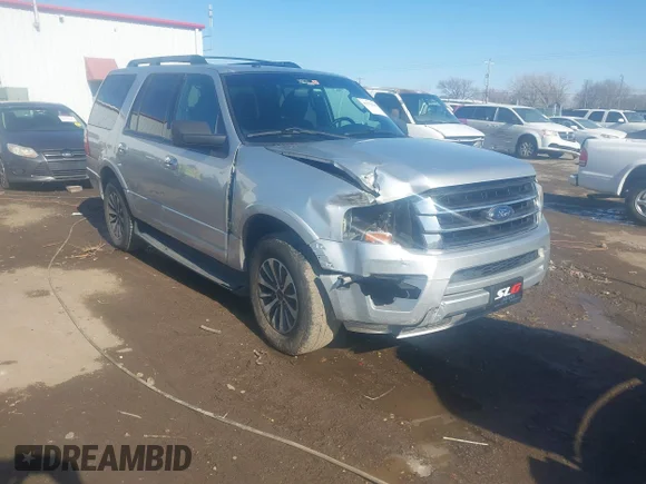 ✅ 2016 Ford Expedition XLT • VIN: 1FMJU1HT9GEF53834 • Lot: 41372541. Wystawiony na IAAI z przebiegiem 160 893 mil. Bezpłatny archiwum sprzedaży aukcyjnych z USA i szczegółowy raport historii pojazdu na DreamBid. Zdjęcie 1.