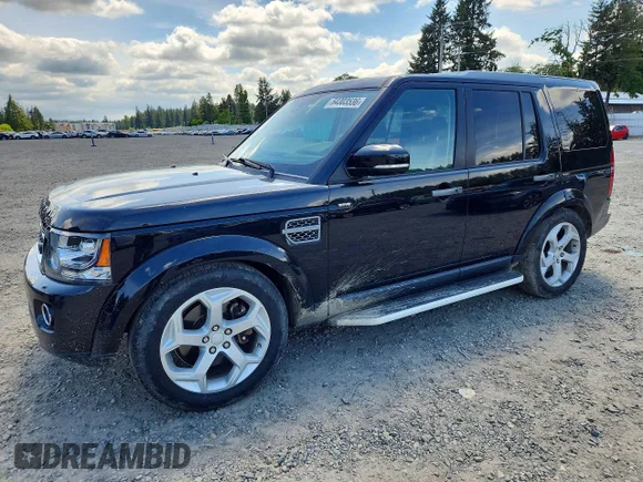 ✅ 2016 Land Rover LR4 HSE • VIN: SALAG2V69GA836072 • Lot: 54303536. Listed on Copart with 103,427 mi. Free auction sales archive from the USA and detailed vehicle history report at DreamBid. Image 1.