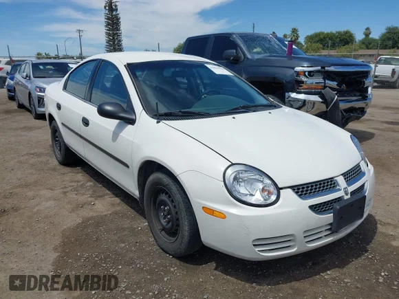 ✅ 2004 Dodge Neon SE • VIN: 1B3ES26C14D583496 • Lot: 42843040. Wystawiony na IAAI z przebiegiem 155 328 mil. Bezpłatny archiwum sprzedaży aukcyjnych z USA i szczegółowy raport historii pojazdu na DreamBid. Zdjęcie 1.