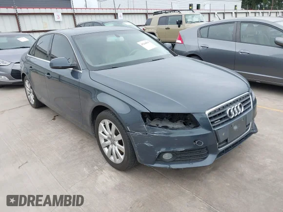 ✅ 2010 Audi A4 Premium Plus • VIN: WAUFFAFL9AN013217 • Лот: 45268039. Опубліковано раніше на IAAI з пробігом 145 787 миль. Безкоштовний доступ до архіву аукціонних продажів зі США та докладний звіт про історію автомобіля на DreamBid. Зображення 1.