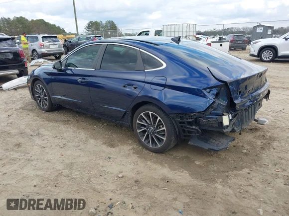 ✅ 2021 Hyundai Sonata Limited • VIN: 5NPEH4J27MH085062 • Lot: 44006601. Wystawiony na IAAI z przebiegiem 51 410 mil. Bezpłatny archiwum sprzedaży aukcyjnych z USA i szczegółowy raport historii pojazdu na DreamBid. Zdjęcie 3.