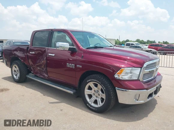✅ 2017 Ram 1500 Big Horn • VIN: 1C6RR6LT8HS805998 • Lot: 45394228. Wystawiony na IAAI z przebiegiem 120 993 mil. Bezpłatny archiwum sprzedaży aukcyjnych z USA i szczegółowy raport historii pojazdu na DreamBid. Zdjęcie 1.