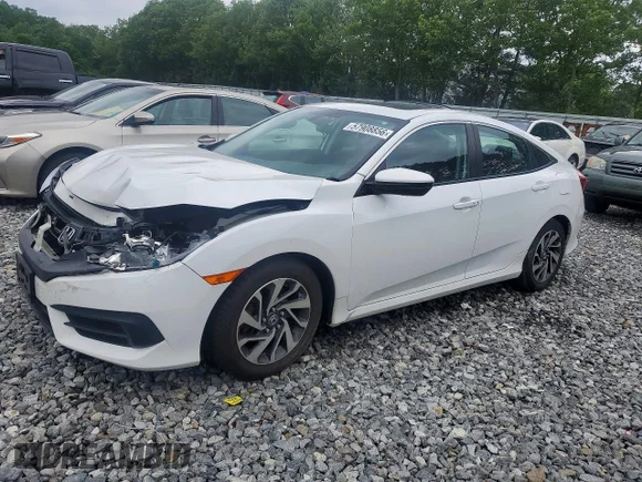 ✅ 2017 Honda Civic EX • VIN: 2HGFC2F71HH518399 • Lot: 57908856. Listed on Copart with 75,676 mi. Free auction sales archive from the USA and detailed vehicle history report at DreamBid. Image 1.