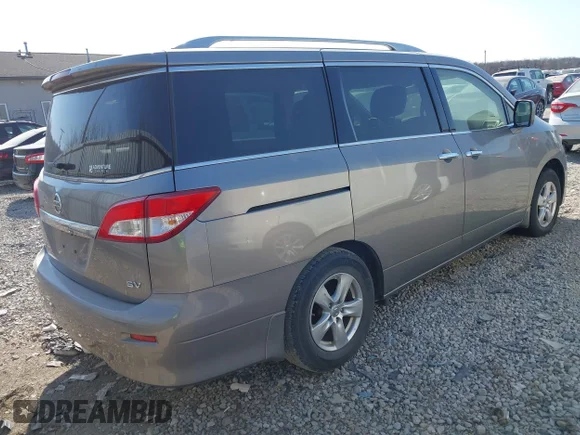 ✅ 2012 Nissan Quest SV • VIN: JN8AE2KP7C9047283 • Lot: 41760053. Wystawiony na IAAI z przebiegiem 160 000 mil. Bezpłatny archiwum sprzedaży aukcyjnych z USA i szczegółowy raport historii pojazdu na DreamBid. Zdjęcie 4.