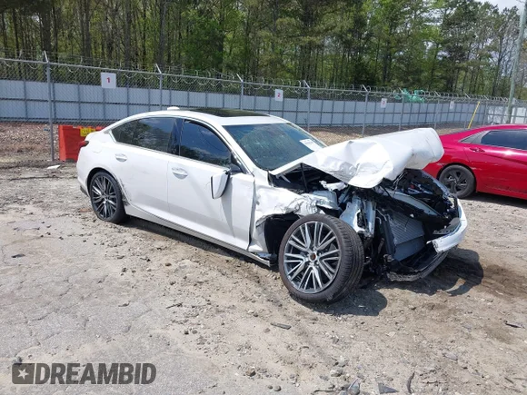 ✅ 2025 Cadillac CT5 Premium Luxury • VIN: 1G6DN5RW3S0106486 • Lot: 41960349. Listed on IAAI with 7,874 mi. Free auction sales archive from the USA and detailed vehicle history report at DreamBid. Image 1.