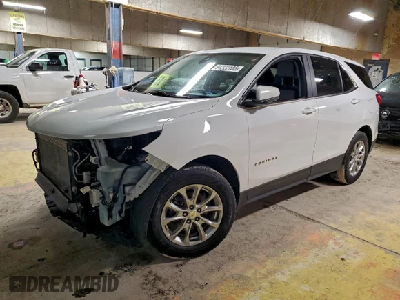 ✅ 2021 Chevrolet Equinox LT • VIN: 2GNAXJEV2M6108926 • Lot: 94222185. Listed on Copart with 100,771 mi. Free auction sales archive from the USA and detailed vehicle history report at DreamBid. Image 1.