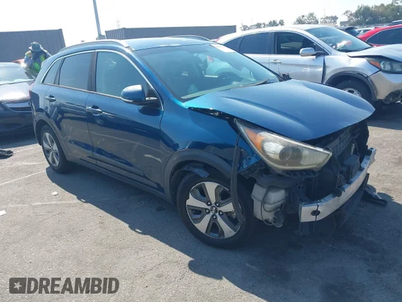 ✅ 2017 Kia Niro Touring Launch Edition • VIN: KNDCC3LC1H5045958 • Lot: 42875698. Listed on IAAI with 208,379 mi. Free auction sales archive from the USA and detailed vehicle history report at DreamBid. Image 1.