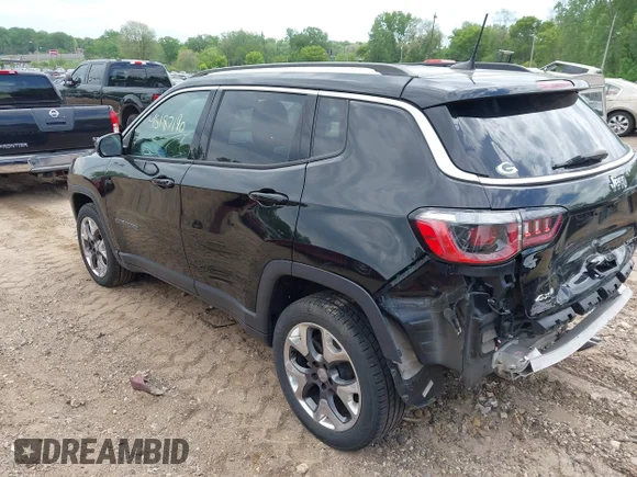 ✅ 2018 Jeep Compass Limited • VIN: 3C4NJDCB8JT201852 • Lot: 45187190. Wystawiony na IAAI z przebiegiem 118 122 mil. Bezpłatny archiwum sprzedaży aukcyjnych z USA i szczegółowy raport historii pojazdu na DreamBid. Zdjęcie 3.