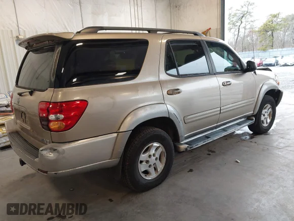 ✅ 2003 Toyota Sequoia SR5 • VIN: 5TDZT34A63S185417 • Lot: 44005955. Wystawiony na IAAI z przebiegiem 161 827 mil. Bezpłatny archiwum sprzedaży aukcyjnych z USA i szczegółowy raport historii pojazdu na DreamBid. Zdjęcie 4.