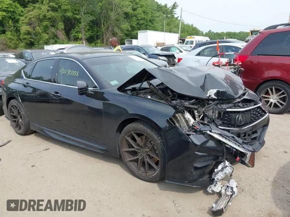 ✅ 2021 Acura TLX Advance • VIN: 19UUB6F66MA001052 • Lot: 42490888. Wystawiony na IAAI z przebiegiem 40 581 mil. Bezpłatny archiwum sprzedaży aukcyjnych z USA i szczegółowy raport historii pojazdu na DreamBid. Zdjęcie 1.