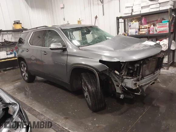 ✅ 2021 Chevrolet Traverse LT • VIN: 1GNEVHKW6MJ208771 • Лот: 44341508. Опубликован ранее на IAAI с пробегом 72 057 миль. Бесплатный доступ к архиву аукционных продаж из США и подробный отчёт об истории автомобиля на DreamBid. Изображение 1.