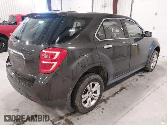 ✅ 2016 Chevrolet Equinox LS • VIN: 2GNFLEEK6G6168503 • Lot: 44615853. Wystawiony na IAAI z przebiegiem 185 138 mil. Bezpłatny archiwum sprzedaży aukcyjnych z USA i szczegółowy raport historii pojazdu na DreamBid. Zdjęcie 4.