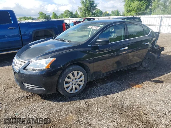 ✅ 2015 Nissan Sentra SV • VIN: 3N1AB7AP7FL633421 • Lot: 57072976. Wystawiony na Copart z przebiegiem 95 760 km. Bezpłatny archiwum sprzedaży aukcyjnych z USA i szczegółowy raport historii pojazdu na DreamBid. Zdjęcie 1.