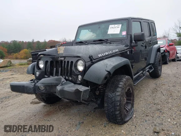 ✅ 2014 Jeep Wrangler Unlimited Rubicon X • VIN: 1C4BJWFG3EL163132 • Lot: 43629799. Wystawiony na IAAI z przebiegiem 55 279 mil. Bezpłatny archiwum sprzedaży aukcyjnych z USA i szczegółowy raport historii pojazdu na DreamBid. Zdjęcie 2.