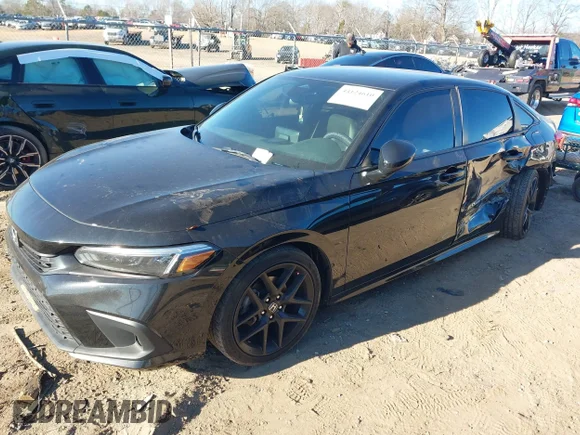 ✅ 2024 Honda Civic Sport • VIN: 2HGFE2F57RH502069 • Lot: 44124610. Wystawiony na IAAI z przebiegiem 60 700 mil. Bezpłatny archiwum sprzedaży aukcyjnych z USA i szczegółowy raport historii pojazdu na DreamBid. Zdjęcie 2.