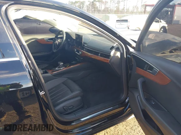 ✅ 2020 Audi A4 Premium • VIN: WAUGMAF49LA063533 • Lot: 43987183. Listed on IAAI with Not provided. Free auction sales archive from the USA and detailed vehicle history report at DreamBid. Image 5.