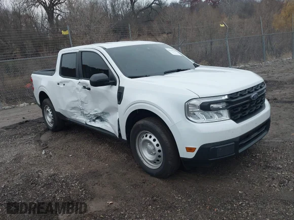 ✅ 2023 Ford Maverick XL • VIN: 3FTTW8E91PRA83773 • Lot: 43750784. Listed on IAAI with 16,153 mi. Free auction sales archive from the USA and detailed vehicle history report at DreamBid. Image 1.