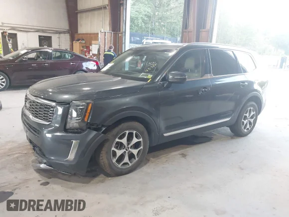 ✅ 2020 Kia Telluride EX • VIN: 5XYP3DHCXLG008598 • Лот: 43011412. Опубликован ранее на IAAI с пробегом 45 750 миль. Бесплатный доступ к архиву аукционных продаж из США и подробный отчёт об истории автомобиля на DreamBid. Изображение 2.