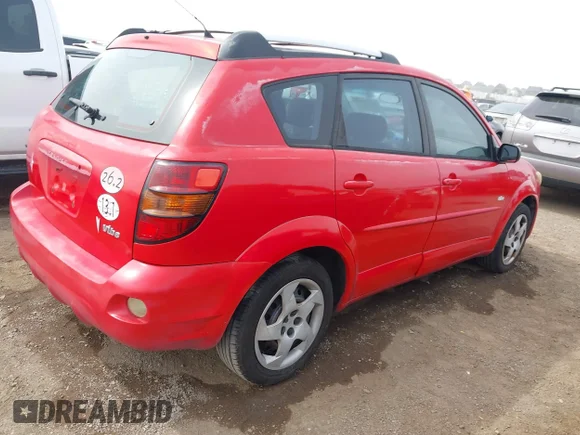 ✅ 2004 Pontiac Vibe • VIN: 5Y2SL62884Z412271 • Lot: 44755512. Listed on IAAI with 182,317 mi. Free auction sales archive from the USA and detailed vehicle history report at DreamBid. Image 4.