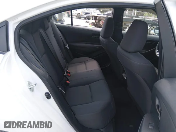 ✅ 2025 Toyota Corolla LE • VIN: 5YFB4MDE1SP337845 • Lot: 45502122. Listed on IAAI with 22,102 mi. Free auction sales archive from the USA and detailed vehicle history report at DreamBid. Image 8.