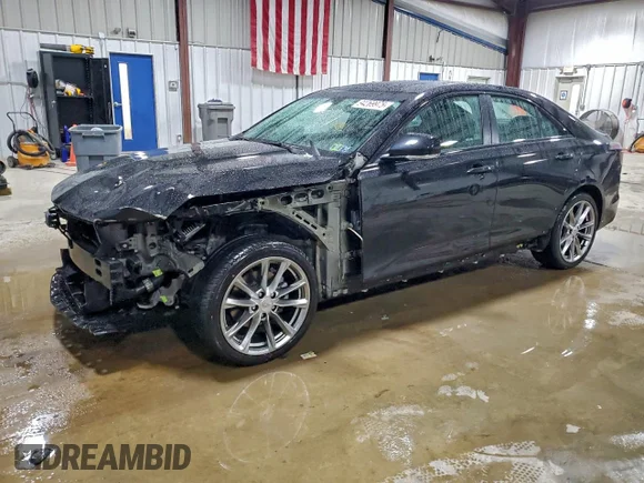 ✅ 2023 Cadillac CT4 Sport • VIN: 1G6DG5RK6P0103452 • Лот: 94269975. Опубликован ранее на Copart с пробегом 23 962 миль. Бесплатный доступ к архиву аукционных продаж из США и подробный отчёт об истории автомобиля на DreamBid. Изображение 1.