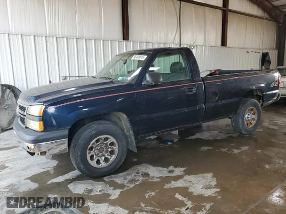 ✅ 2006 Chevrolet Silverado 1500 Work Truck • VIN: 3GCEK14V66G205709 • Lot: 66408815. Listed on Copart with Not provided. Free auction sales archive from the USA and detailed vehicle history report at DreamBid. Image 1.