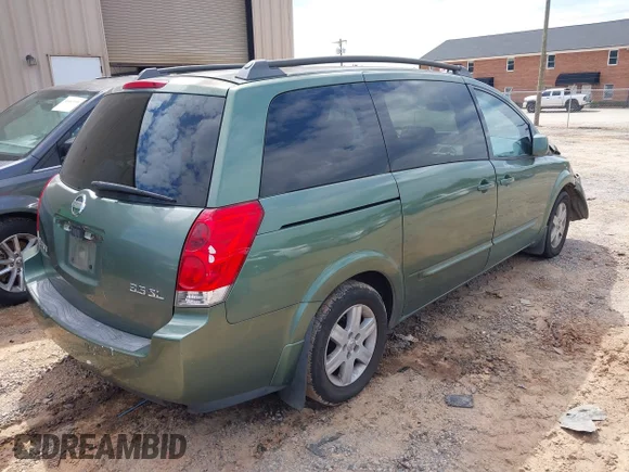 ✅ 2004 Nissan Quest S • VIN: 5N1BV28U44N363273 • Lot: 40471920. Wystawiony na IAAI z przebiegiem 192 009 mil. Bezpłatny archiwum sprzedaży aukcyjnych z USA i szczegółowy raport historii pojazdu na DreamBid. Zdjęcie 4.