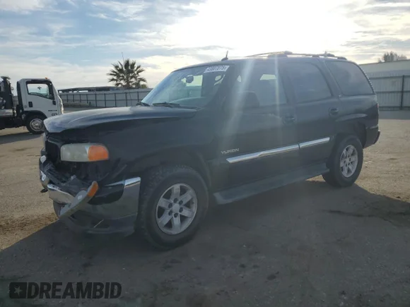 ✅ 2005 GMC Yukon SLT • VIN: 1GKEK13T25R221411 • Lot: 43807875. Wystawiony na Copart z przebiegiem 158 395 mil. Bezpłatny archiwum sprzedaży aukcyjnych z USA i szczegółowy raport historii pojazdu na DreamBid. Zdjęcie 1.