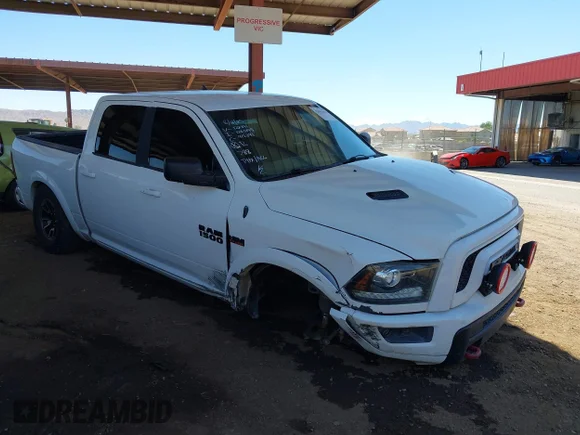 ✅ 2016 Ram 1500 Rebel • VIN: 1C6RR7YT4GS122841 • Lot: 45056078. Listed on IAAI with Not provided. Free auction sales archive from the USA and detailed vehicle history report at DreamBid. Image 1.