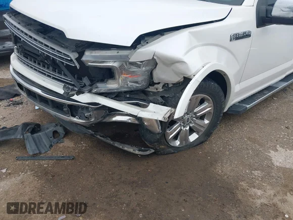 ✅ 2018 Ford F-150 XL • VIN: 1FTEW1CG1JKC07974 • Lot: 42415598. Listed on IAAI with 121,015 mi. Free auction sales archive from the USA and detailed vehicle history report at DreamBid. Image 6.