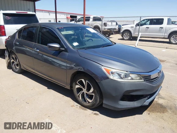 ✅ 2017 Honda Accord LX • VIN: 1HGCR2F33HA139501 • Lot: 45377763. Wystawiony na IAAI z przebiegiem 135 202 mil. Bezpłatny archiwum sprzedaży aukcyjnych z USA i szczegółowy raport historii pojazdu na DreamBid. Zdjęcie 1.