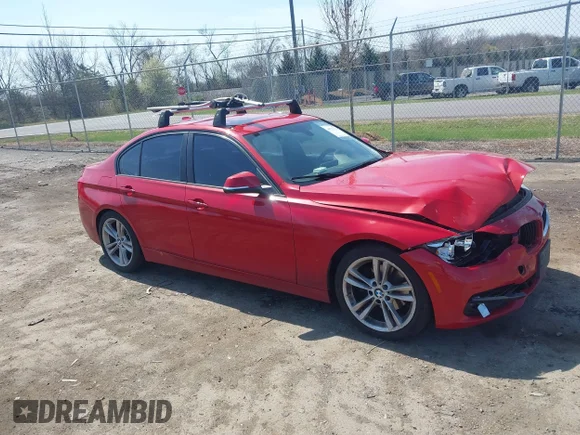 ✅ 2016 BMW 3 Series 320i • VIN: WBA8E1G51GNU11588 • Lot: 44756173. Listed on IAAI with 109,756 mi. Free auction sales archive from the USA and detailed vehicle history report at DreamBid. Image 1.