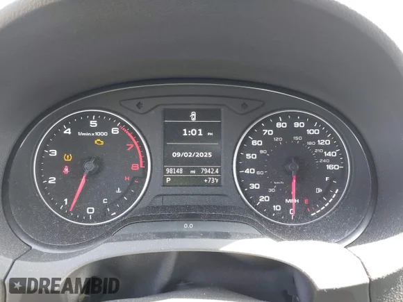✅ 2015 Audi A3 Premium Plus • VIN: WAUEFGFF2F1012322 • Lot: 43132462. Listed on IAAI with 98,148 mi. Free auction sales archive from the USA and detailed vehicle history report at DreamBid. Image 7.