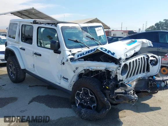 ✅ 2022 Jeep Wrangler Unlimited Rubicon • VIN: 1C4JJXR62NW160239 • Lot: 42899013. Listed on IAAI with 38,112 mi. Free auction sales archive from the USA and detailed vehicle history report at DreamBid. Image 1.