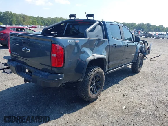 ✅ 2020 Chevrolet Colorado 4WD ZR2 • VIN: 1GCGTEEN3L1131641 • Лот: 43266982. Опубліковано раніше на IAAI з пробігом 63 695 миль. Безкоштовний доступ до архіву аукціонних продажів зі США та докладний звіт про історію автомобіля на DreamBid. Зображення 4.