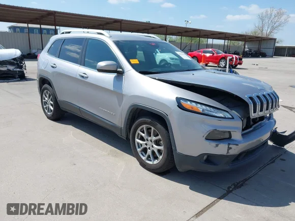 ✅ 2018 Jeep Cherokee Latitude Plus • VIN: 1C4PJLLB5JD618547 • Лот: 44454394. Опубліковано раніше на IAAI з пробігом 76 395 миль. Безкоштовний доступ до архіву аукціонних продажів зі США та докладний звіт про історію автомобіля на DreamBid. Зображення 1.
