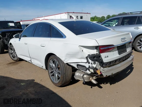 ✅ 2021 Audi A6 Premium Plus • VIN: WAUL2AF24MN063338 • Lot: 42228401. Listed on IAAI with 57,730 mi. Free auction sales archive from the USA and detailed vehicle history report at DreamBid. Image 3.