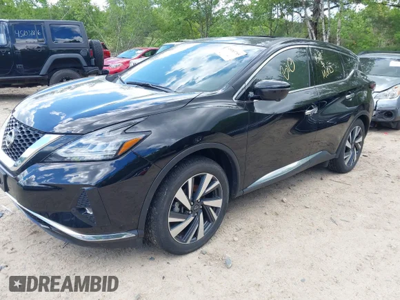 ✅ 2024 Nissan Murano SL • VIN: 5N1AZ2CS4RC115534 • Лот: 45183755. Опубліковано раніше на IAAI з пробігом 31 444 миль. Безкоштовний доступ до архіву аукціонних продажів зі США та докладний звіт про історію автомобіля на DreamBid. Зображення 2.
