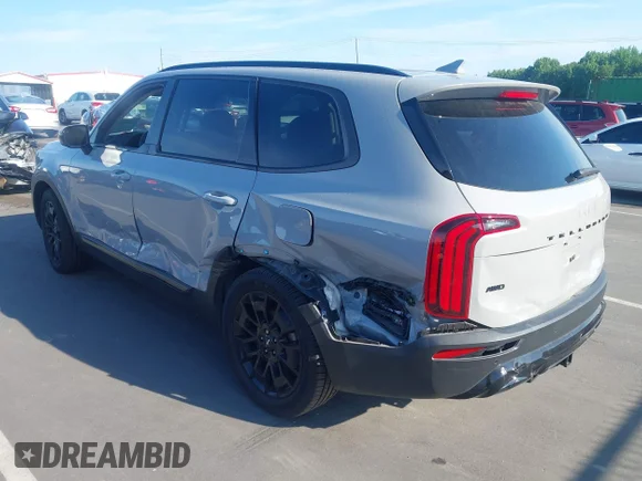 ✅ 2022 Kia Telluride SX • VIN: 5XYP5DHC4NG236948 • Lot: 45198714. Listed on IAAI with 50,812 mi. Free auction sales archive from the USA and detailed vehicle history report at DreamBid. Image 3.