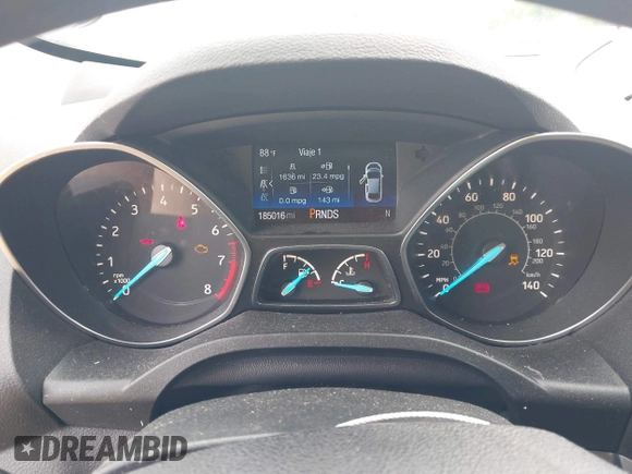 ✅ 2017 Ford Escape SE • VIN: 1FMCU9GD8HUD95365 • Lot: 45138053. Listed on IAAI with 185,016 mi. Free auction sales archive from the USA and detailed vehicle history report at DreamBid. Image 7.