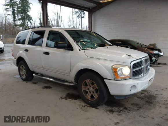 ✅ 2005 Dodge Durango SLT • VIN: 1D8HB48N15F565142 • Lot: 44580598. Wystawiony na IAAI z przebiegiem 190 889 mil. Bezpłatny archiwum sprzedaży aukcyjnych z USA i szczegółowy raport historii pojazdu na DreamBid. Zdjęcie 1.