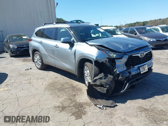 ✅ 2020 Toyota Highlander Hybrid Limited • VIN: 5TDXBRCH7LS001145 • Lot: 44604682. Wystawiony na IAAI z przebiegiem 62 588 mil. Bezpłatny archiwum sprzedaży aukcyjnych z USA i szczegółowy raport historii pojazdu na DreamBid. Zdjęcie 1.