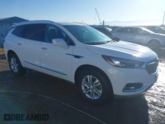 ✅ 2021 Buick Enclave Essence • VIN: 5GAEVAKW6MJ264064 • Lot: 44314547. Listed on IAAI with 56,494 mi. Free auction sales archive from the USA and detailed vehicle history report at DreamBid. Image 1.