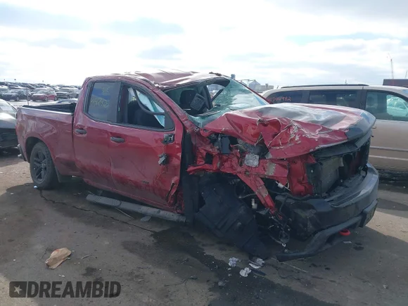 ✅ 2019 Chevrolet Silverado 1500 Custom Trail Boss • VIN: 1GCRYCEF3KZ338392 • Лот: 44362478. Опубліковано раніше на IAAI з пробігом 88 426 миль. Безкоштовний доступ до архіву аукціонних продажів зі США та докладний звіт про історію автомобіля на DreamBid. Зображення 1.