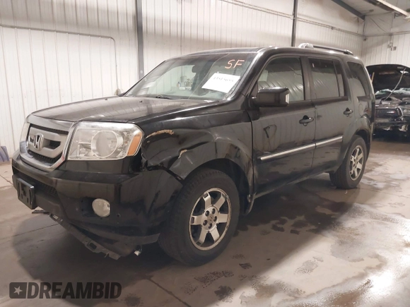 ✅ 2009 Honda Pilot Touring • VIN: 5FNYF48869B039645 • Lot: 43515655. Wystawiony na IAAI z przebiegiem 270 108 mil. Bezpłatny archiwum sprzedaży aukcyjnych z USA i szczegółowy raport historii pojazdu na DreamBid. Zdjęcie 2.