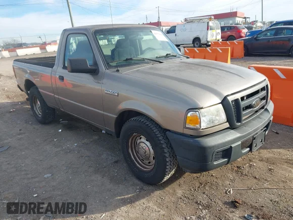 ✅ 2006 Ford Ranger XL • VIN: 1FTYR10U16PA60421 • Lot: 44152104. Listed on IAAI with 108,482 mi. Free auction sales archive from the USA and detailed vehicle history report at DreamBid. Image 1.