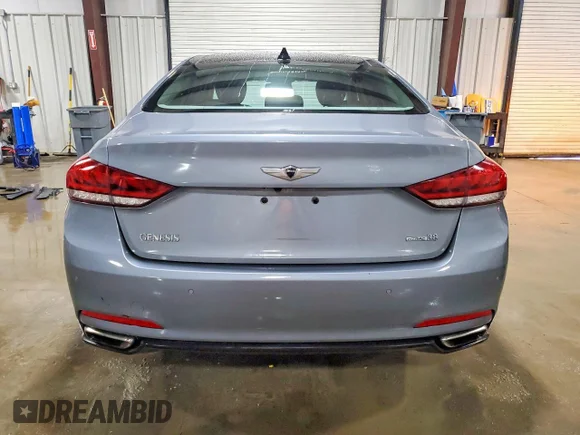 ✅ 2016 Hyundai Genesis 3.8L • VIN: KMHGN4JE1GU137223 • Lot: 79953995. Listed on Copart with 160,008 mi. Free auction sales archive from the USA and detailed vehicle history report at DreamBid. Image 6.
