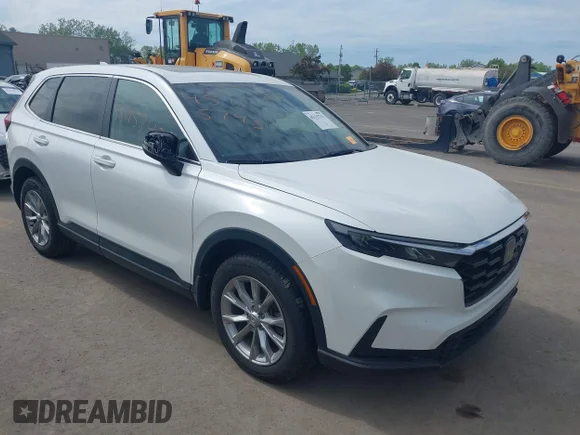 ✅ 2023 Honda CR-V EX • VIN: 2HKRS4H4XPH411225 • Lot: 45115743. Listed on IAAI with 63,319 mi. Free auction sales archive from the USA and detailed vehicle history report at DreamBid. Image 1.