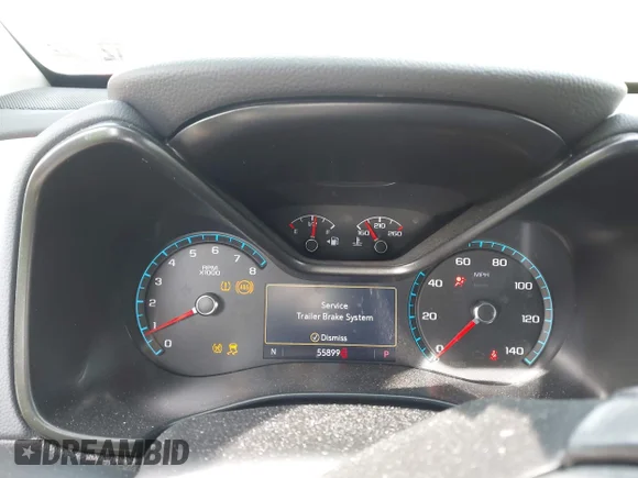 ✅ 2021 Chevrolet Colorado 4WD Z71 • VIN: 1GCGTDEN8M1289002 • Lot: 44213174. Listed on IAAI with 55,899 mi. Free auction sales archive from the USA and detailed vehicle history report at DreamBid. Image 7.